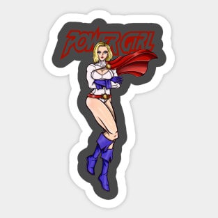 Power Girl!!! Sticker